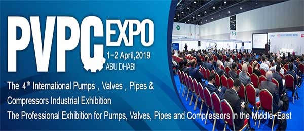 Pumps, Valves, Pipes & Compressors Industrial 2020 Dhabi, UAE