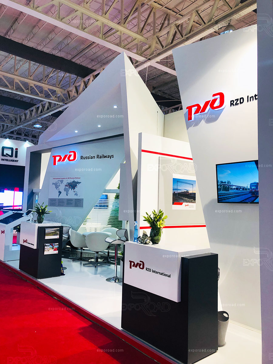 Rail Transportation | RZD & TMH Pavilion Qatar Pavilion