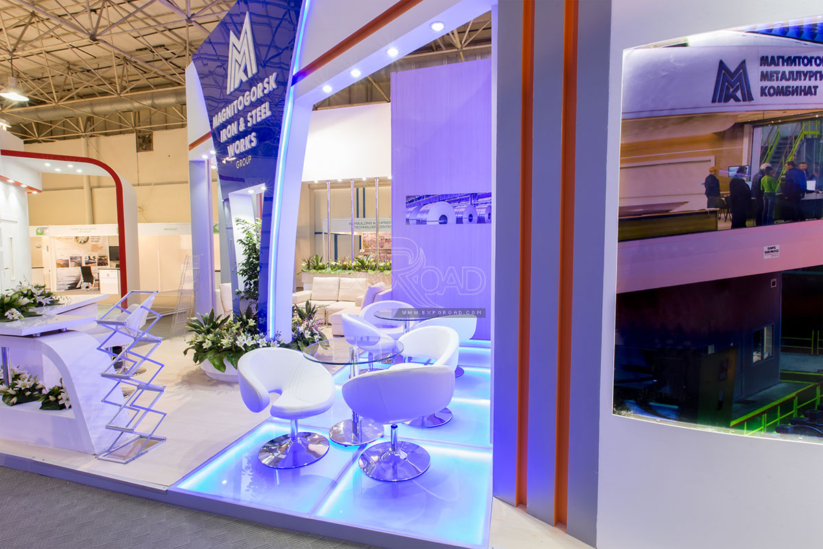 Middle East Iron | MAGNITOGORSK IRON & STEEL WORKS (MMK) Pavilion MAGNITOGORSK IRON & STEEL WORKS (MMK) Pavilion